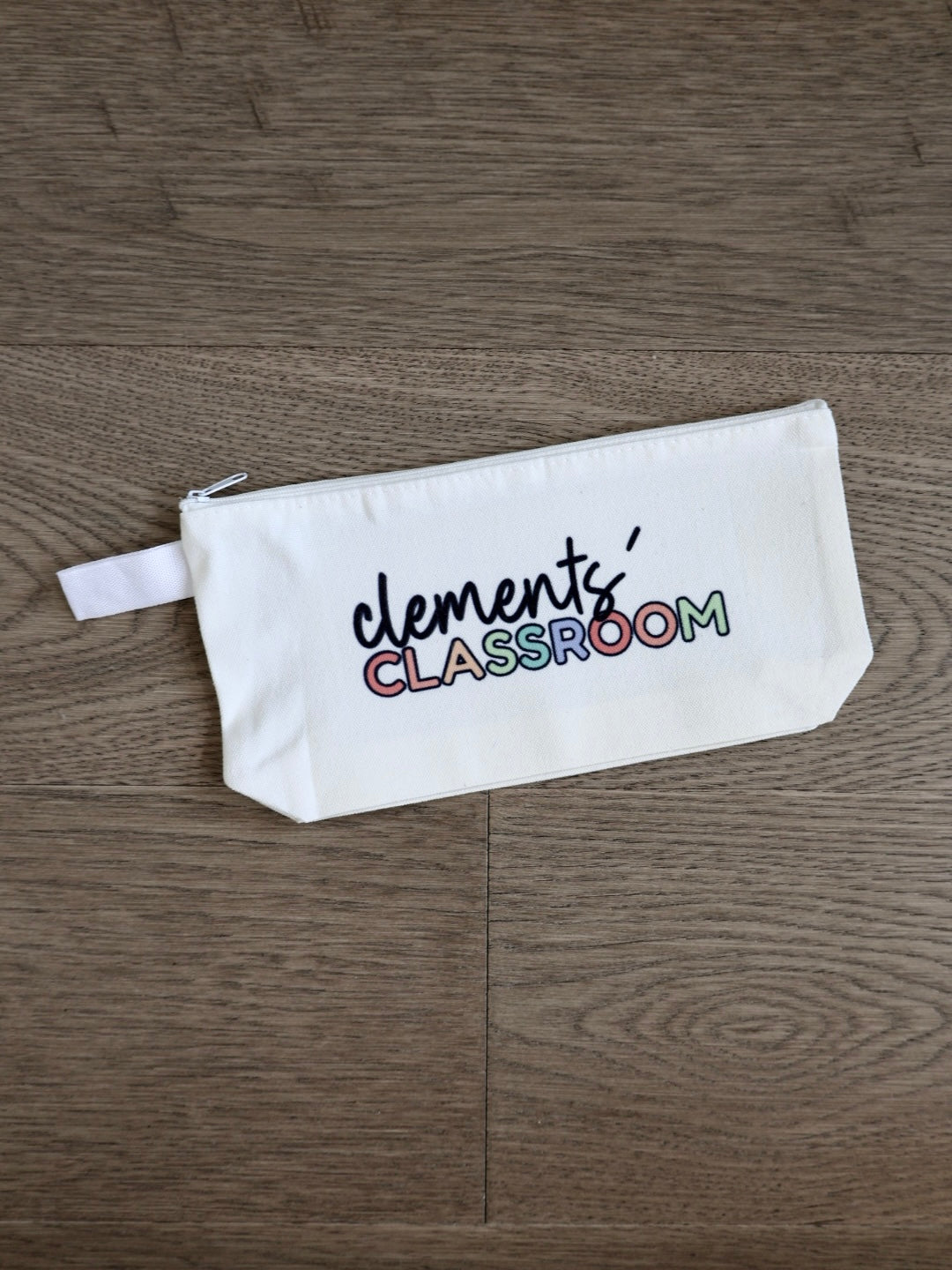 Light Rainbow Personalized Pencil Case