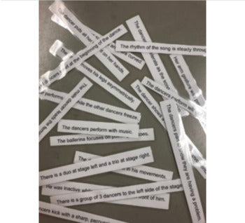 Elements of Dance - 5 Corners Activity