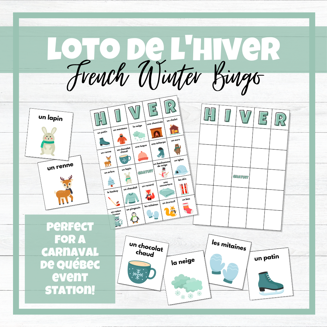 Carnaval de Québec - Festival d'hiver - School Event - BUNDLE!