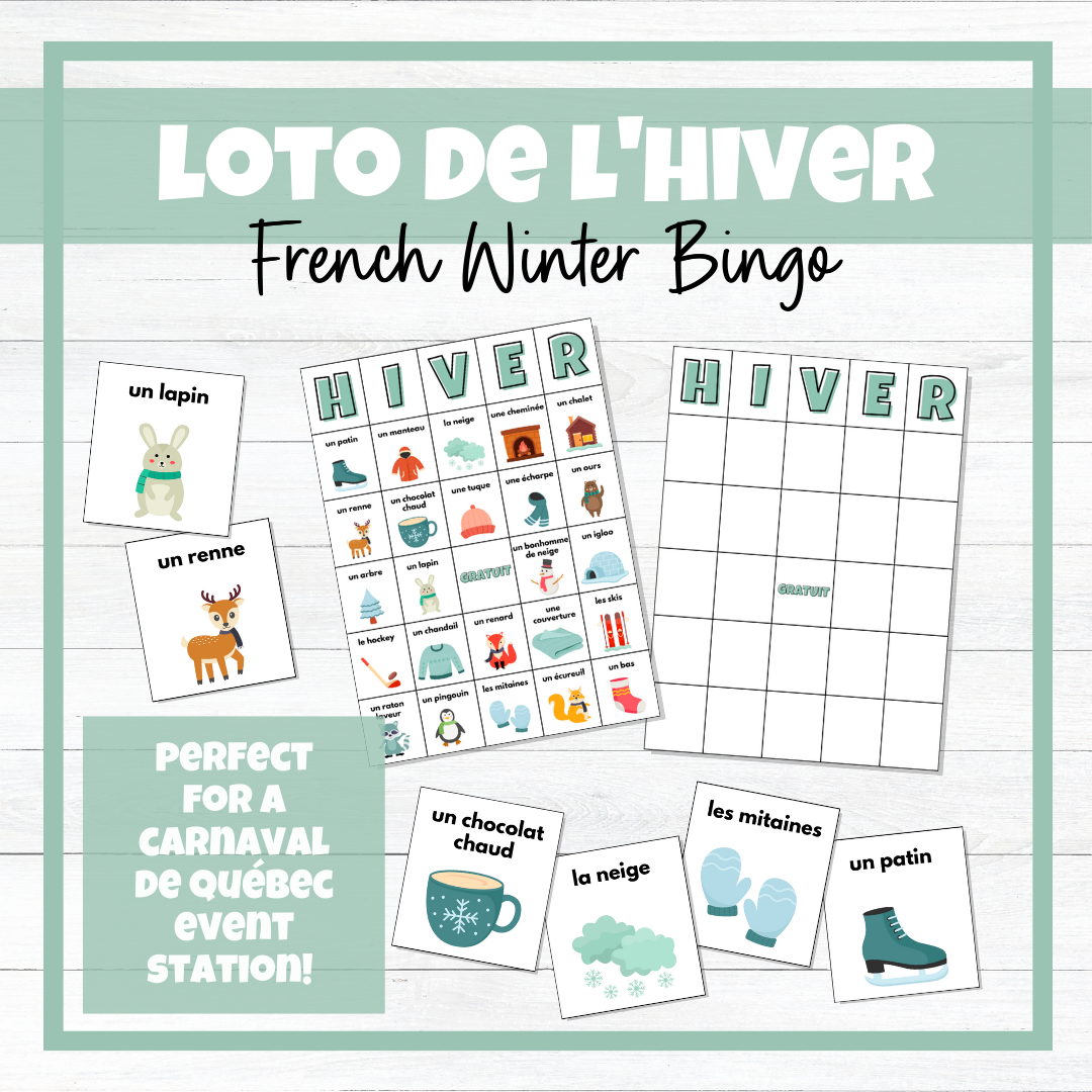 Carnaval de Québec - Festival d'hiver - School Event - BUNDLE!
