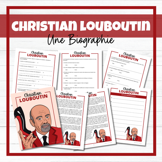 Christian Louboutin : Biographie d'un créateur de mode -French Biography Reading
