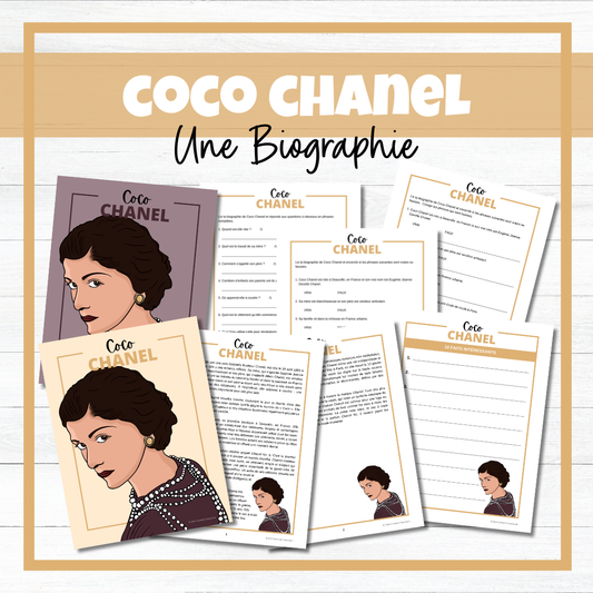 Coco Chanel : Biographie d'une créatrice de mode - French Biography Reading
