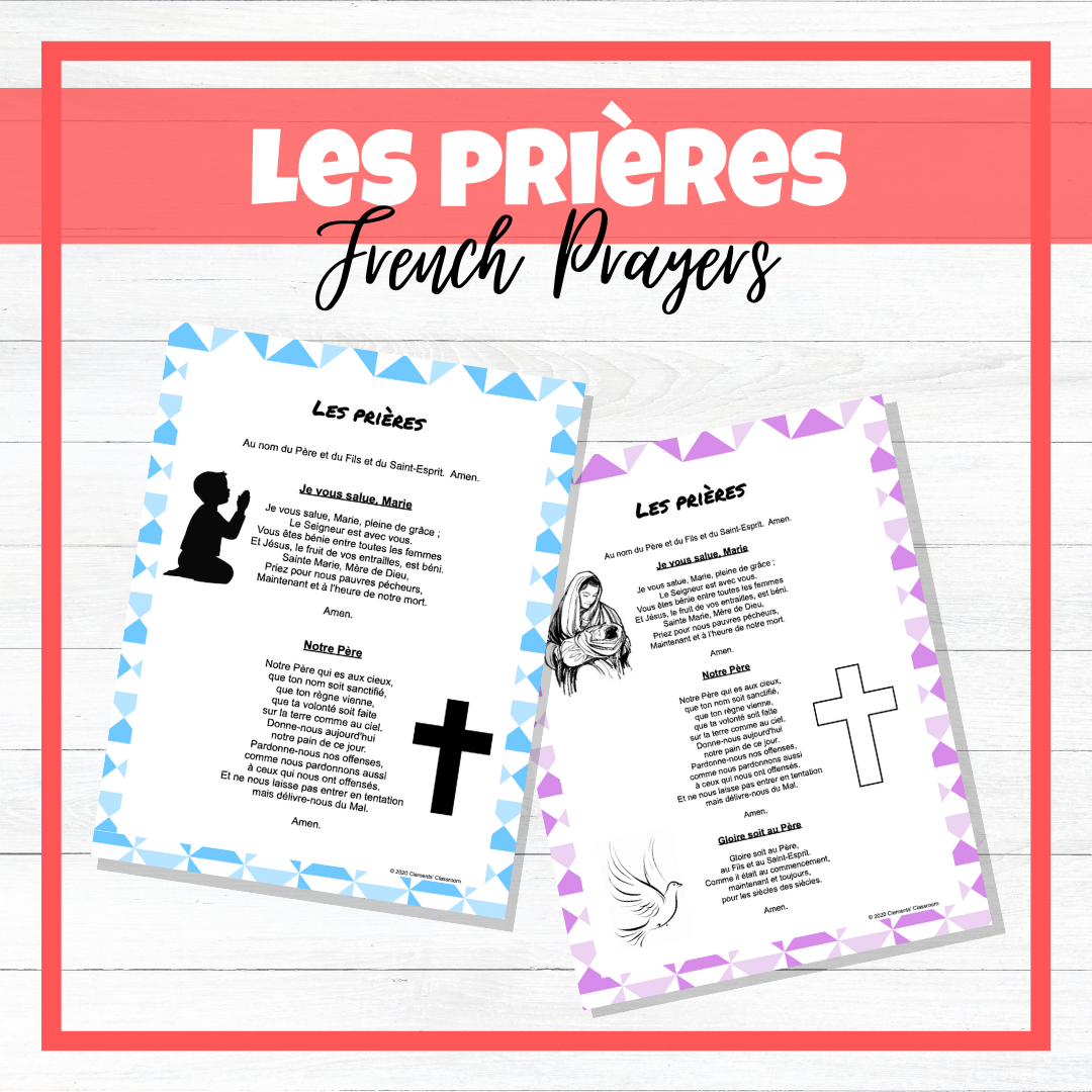 Les Prières - French Prayers