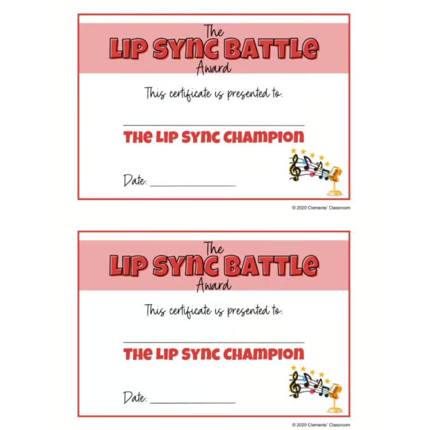 Lip Sync Battle - Dance, Drama, & Music Assignment