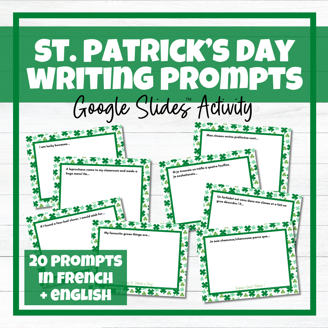La Saint-Patrick - French St. Patrick's Day - BUNDLE!
