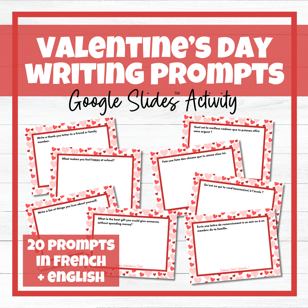 La Saint-Valentin - French Valentine's Day - BUNDLE!