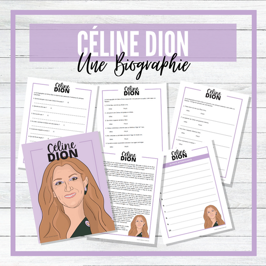 Céline Dion : Biographie d'un Francophone célèbre - French Biography Reading