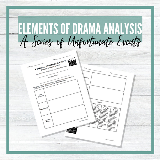 A Series of Unfortunate Events - Elements of Drama Analysis