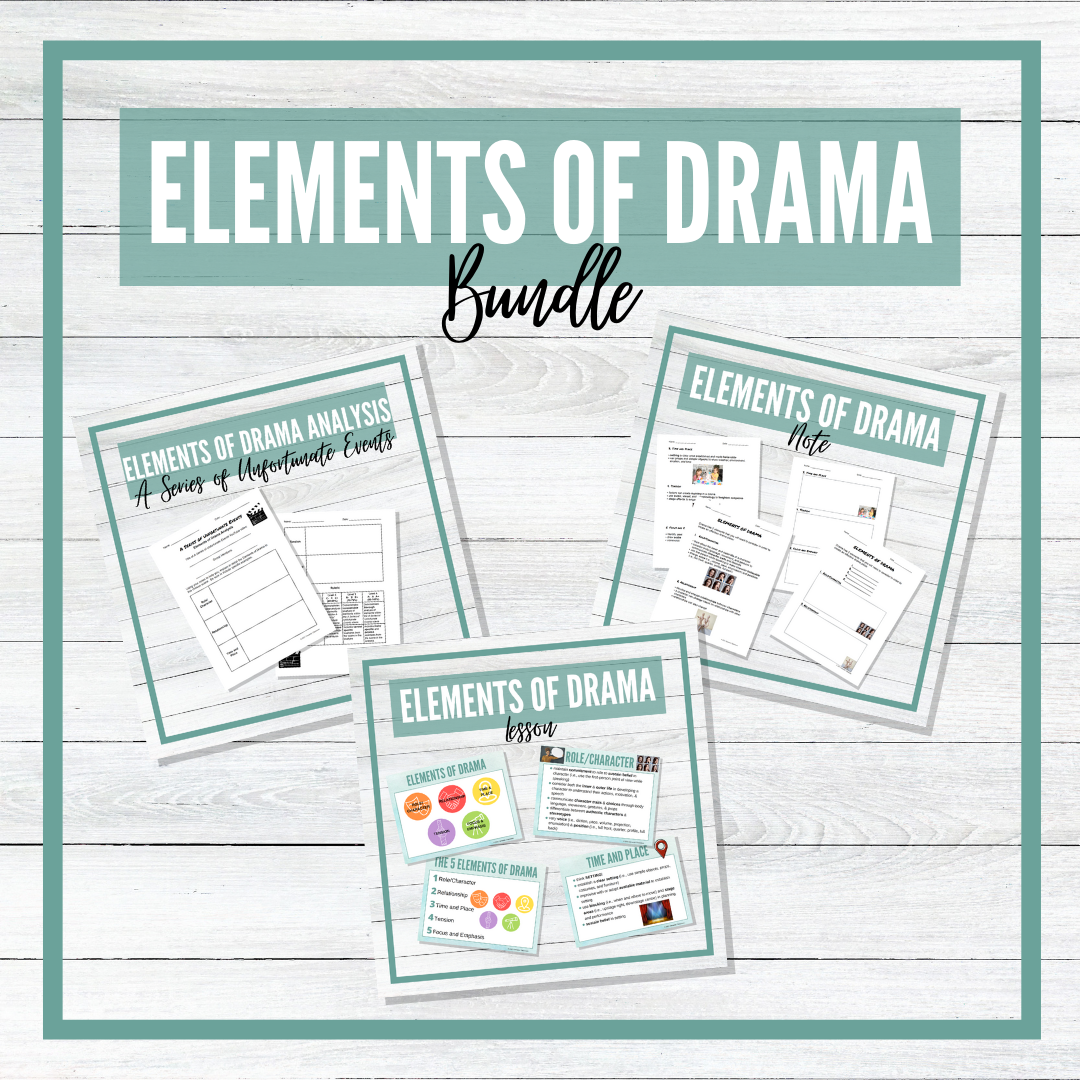 Elements of Drama - BUNDLE!