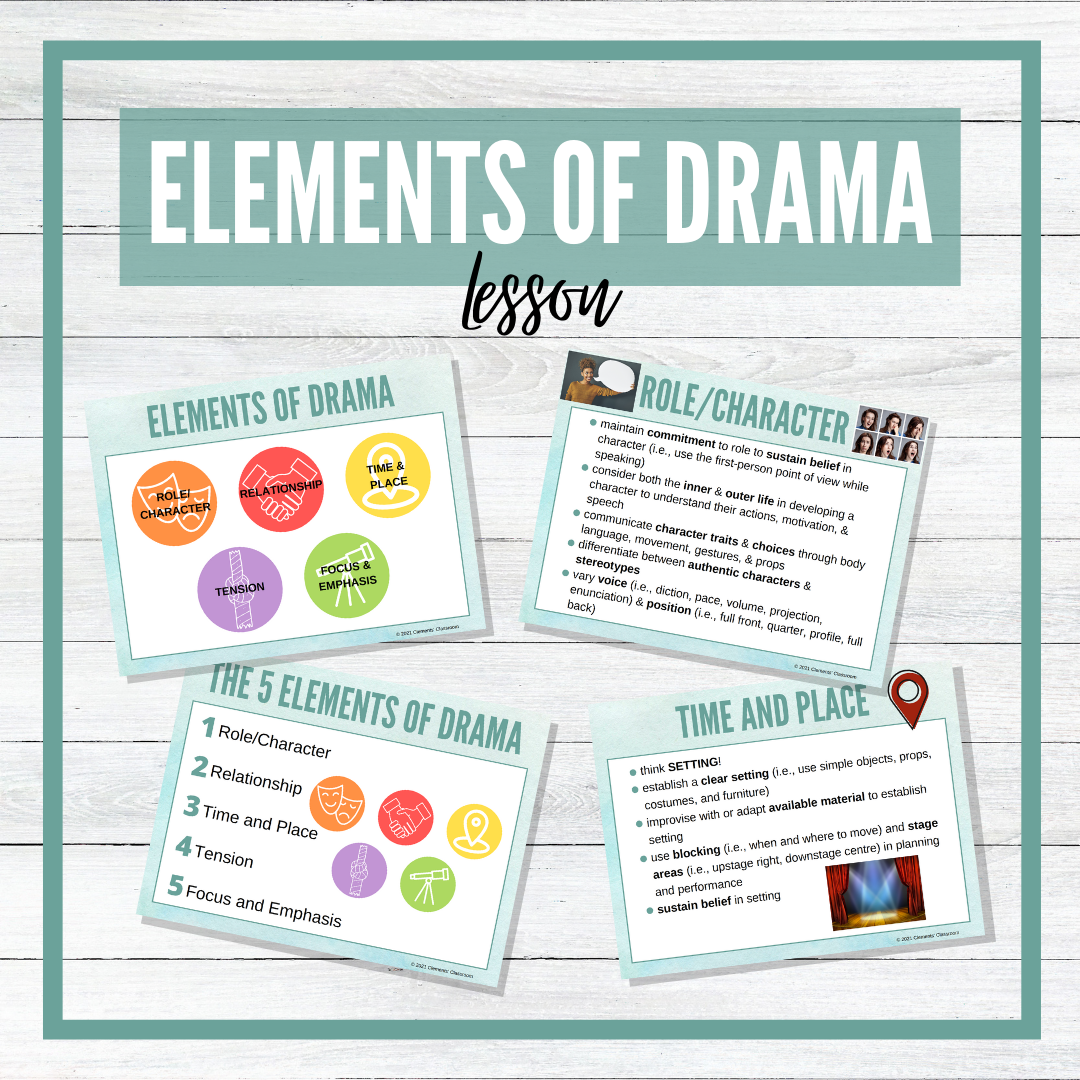 Elements of Drama Lesson