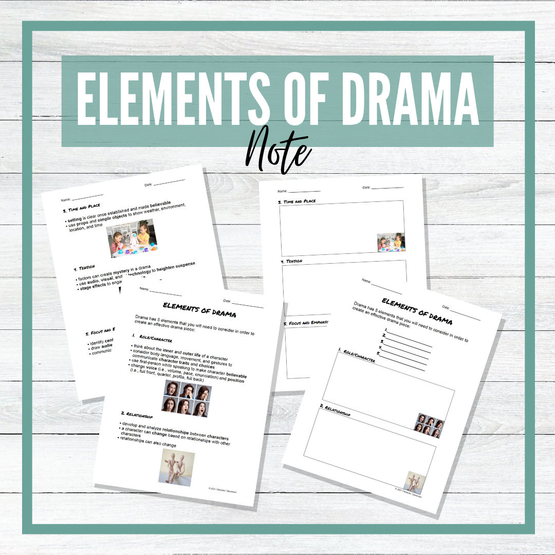 Elements of Drama - BUNDLE!