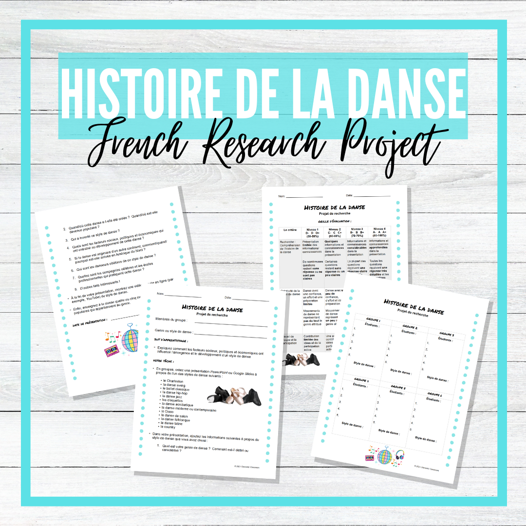 Histoire de la danse - French History of Dance Research Projet