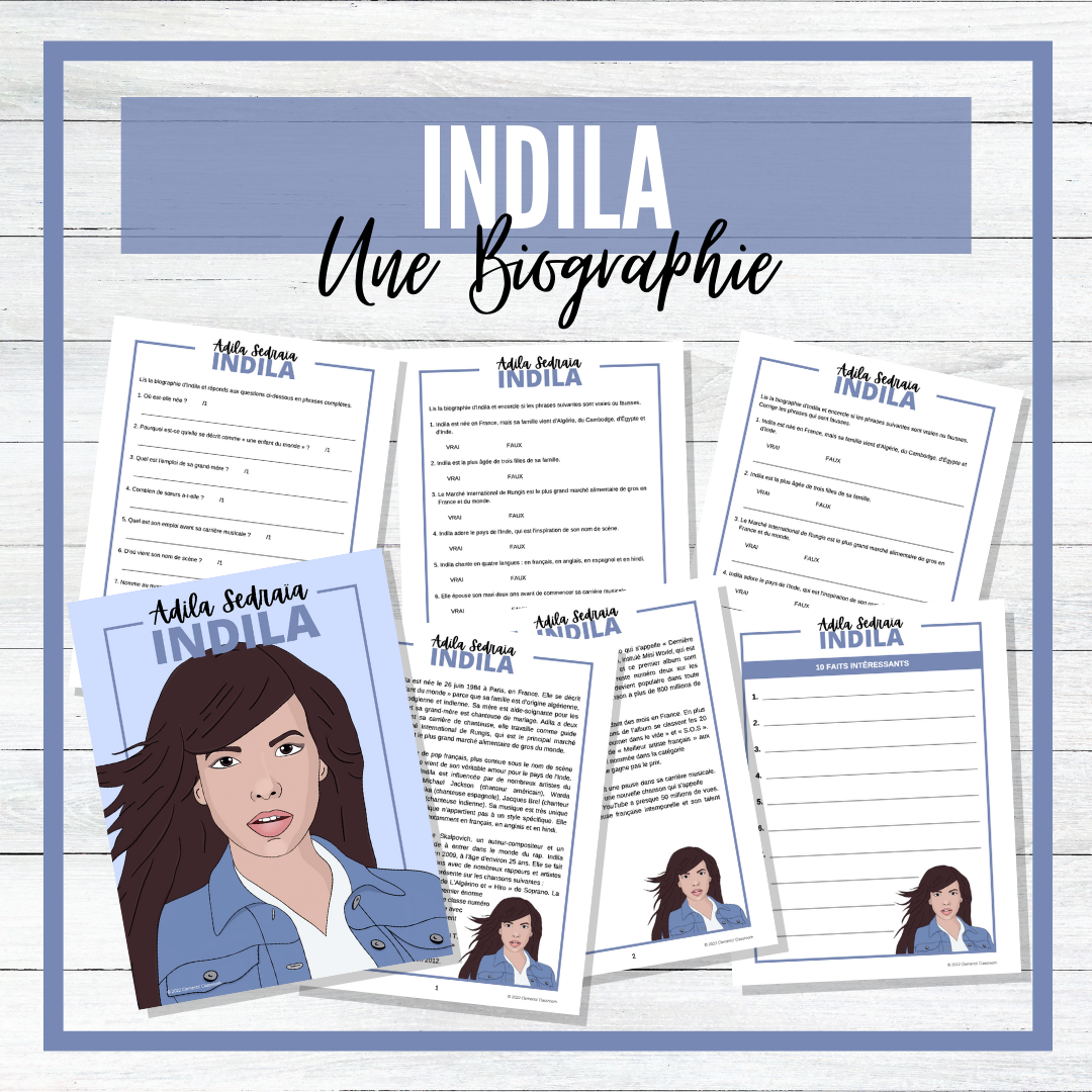 Indila : Biographie d'un Francophone célèbre - French Biography Reading