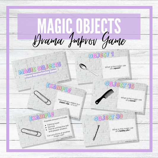 Magic Objects - Improv Game - Drama Improvisation Activity