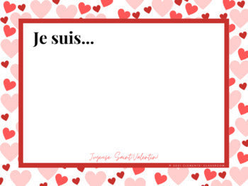 Saint-Valentin/Valentine's Day - Google Slides™ Writing Prompts - French/English