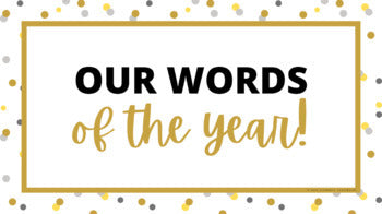 Mot de l'année / Word of the Year - New Year's Bilingual Google Slides™ Activity