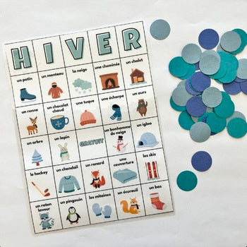 Carnaval de Québec - Festival d'hiver - Loto de l'hiver - French Winter Bingo